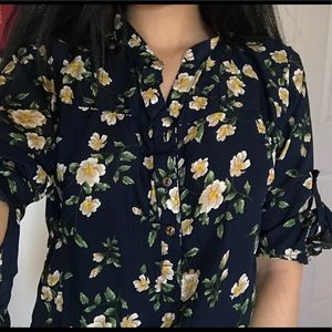 Floral H & M Top